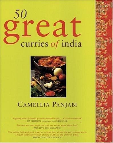 Cover of 50 Great Curries of India by Camellia Panjabi