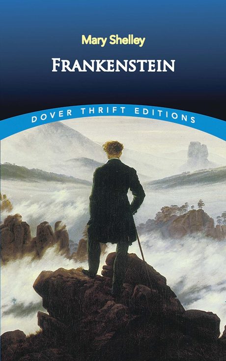 Cover of Frankenstein by Mary Shelley