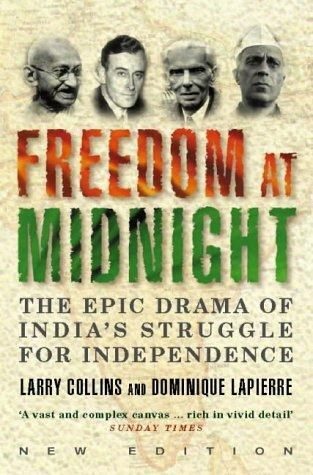 Cover of Freedom at Midnight by Larry Collins and Dominique Lapierre