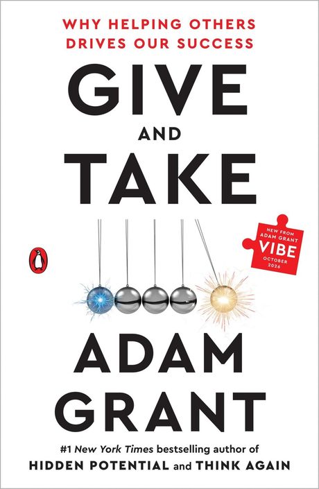 Cover of Give and Take by Adam Grant