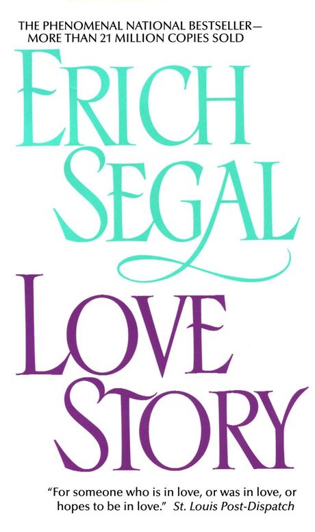 Cover of Love Story by Erich Segal