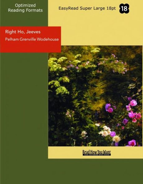 Cover of Right Ho, Jeeves by P. G. Wodehouse