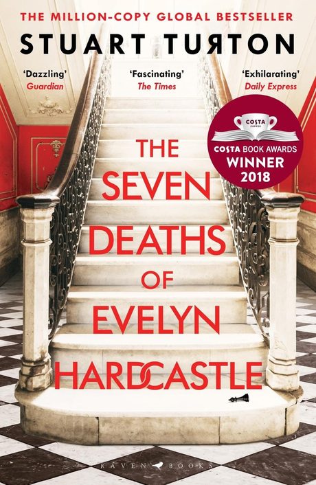 Cover of The Seven Deaths of Evelyn Hardcastle by Stuart Turton
