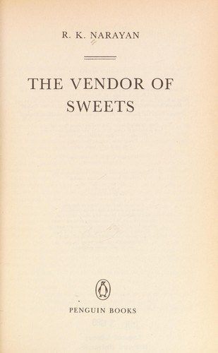 Cover of The Vendor of Sweets by R. K. Narayan