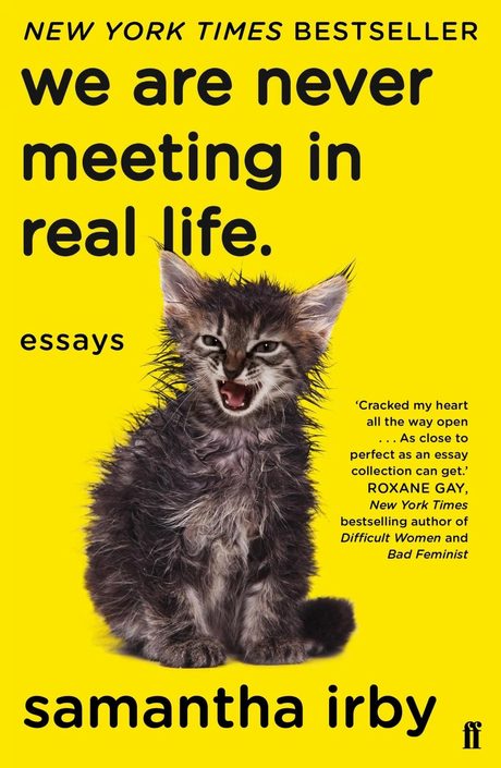Cover of We Are Never Meeting in Real Life by Samantha Irby
