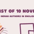 A List of 10 Novels by Indian Authors in English